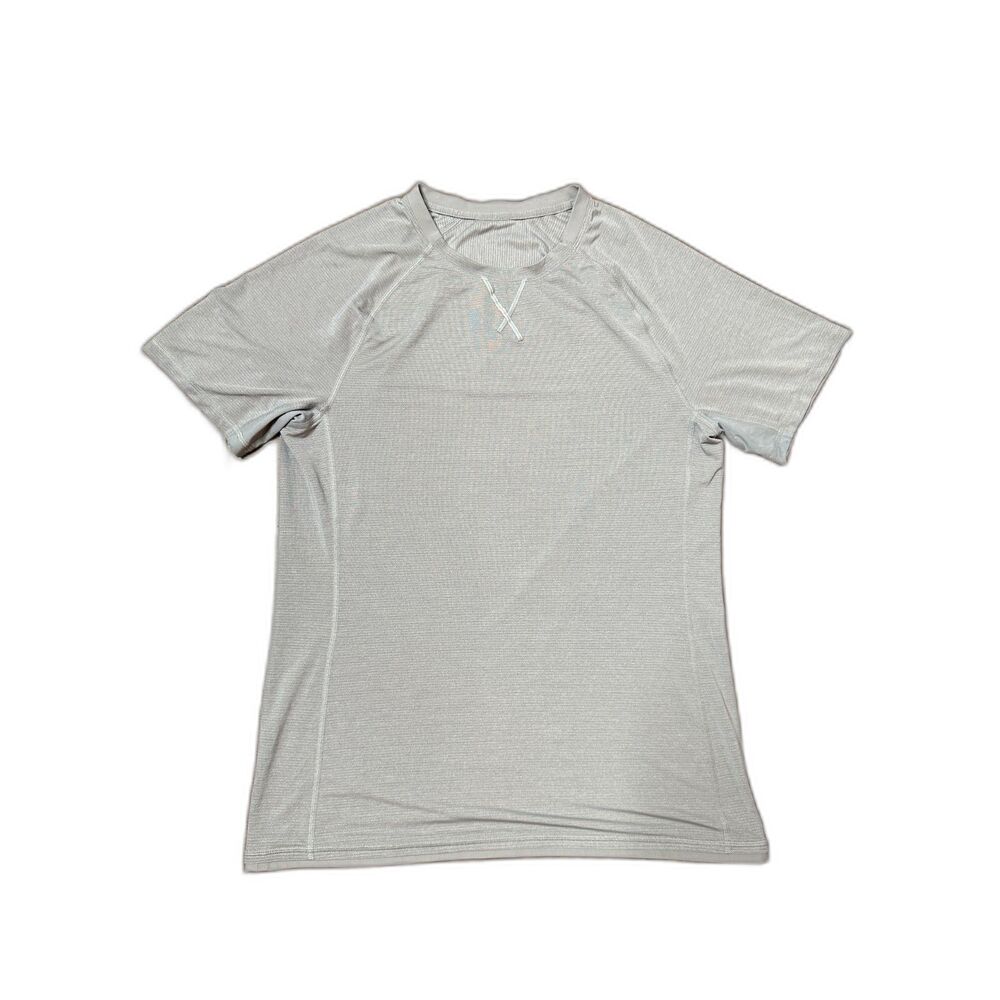 Lululemon Men's Gray Tech Short Sleeve Medium